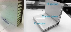 Honeycomb Acoustic Panel c section