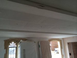 Acoustic plaster in Mansfield College Refurbishment