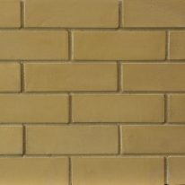 Brick slip Panel : Mustard bricks