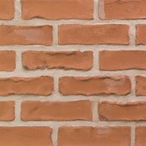 Brick slip Panel : Rustic Red