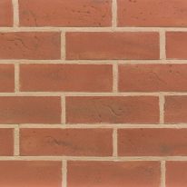 Brick slip Panel : Vibrant Orange