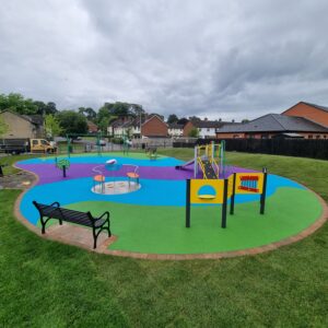 Wet Pour Surfacing on Playground
