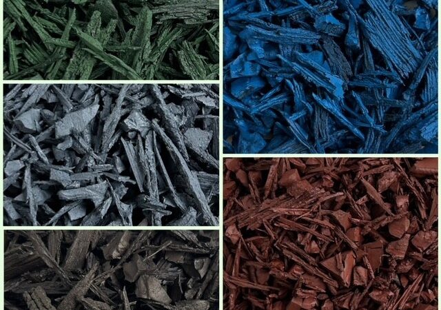 Coloured Rubber Mulch Quietstone